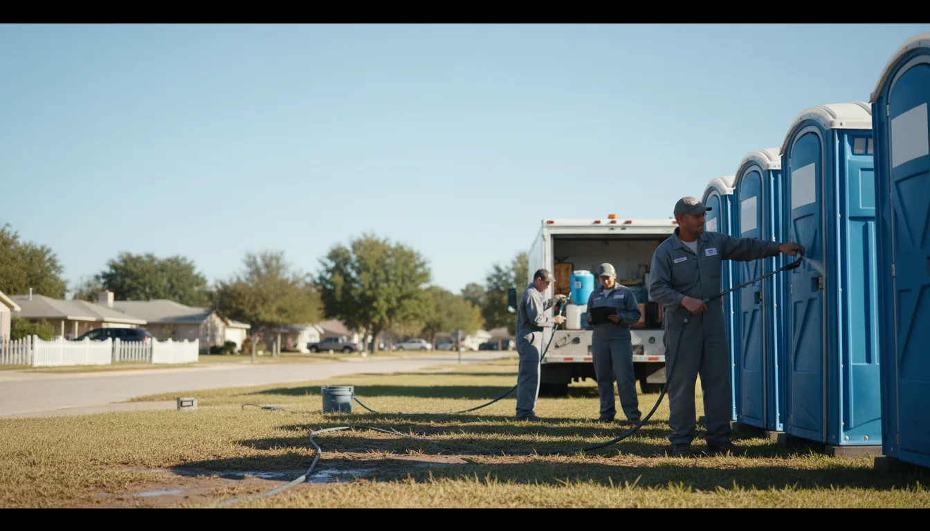 Long-Term Portable Toilet Rental in Elton, LA near me